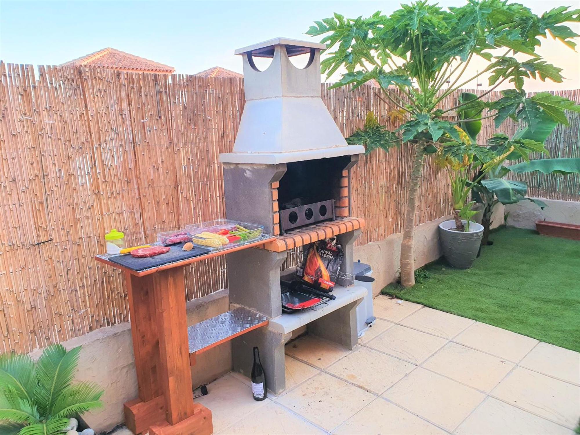 Espacioso Apartamento Con Preciosos Jardines Y Bbq Isla Plana Esterno foto